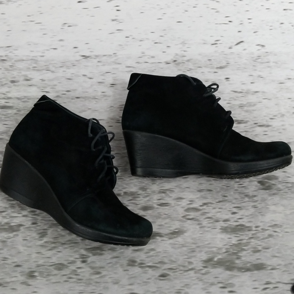 DANSKO Renee Suede Bootie Black 41